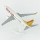 1/100 Ölçek, Pegasus 737-800 Yolcu Uçağı, Sergilemeye Hazır Plastik Standlı Model
