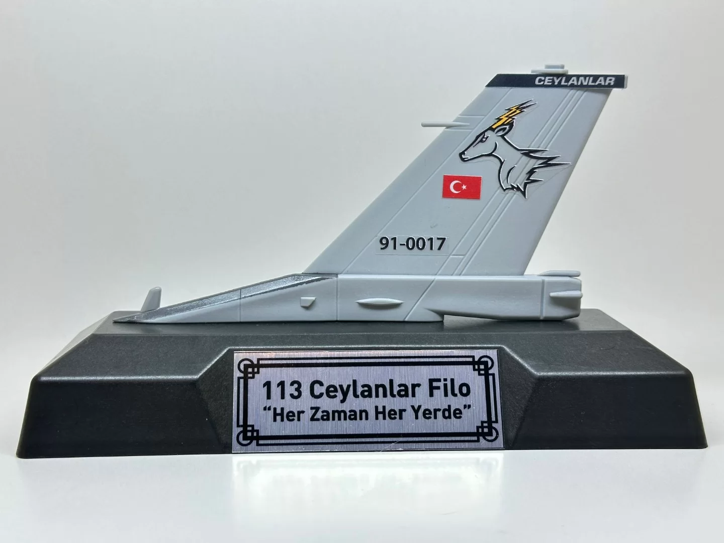 Türk Hava Kuvvetleri 113. Ceylanlar Filo, Her Zaman Her Yerde, F-16 Arka Dikme (Rudder) Ceylan Filo Logo