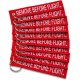 Kırmızı Remove Before Flight Bez Anahtarlık