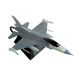 F-16 Maket Uçak | 1/48 Ölçek Savaş Uçağı