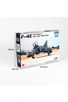 1/72 Ölçek, F-4E Phantom II, 112.Filo Şeytan, Plastik Model Kiti