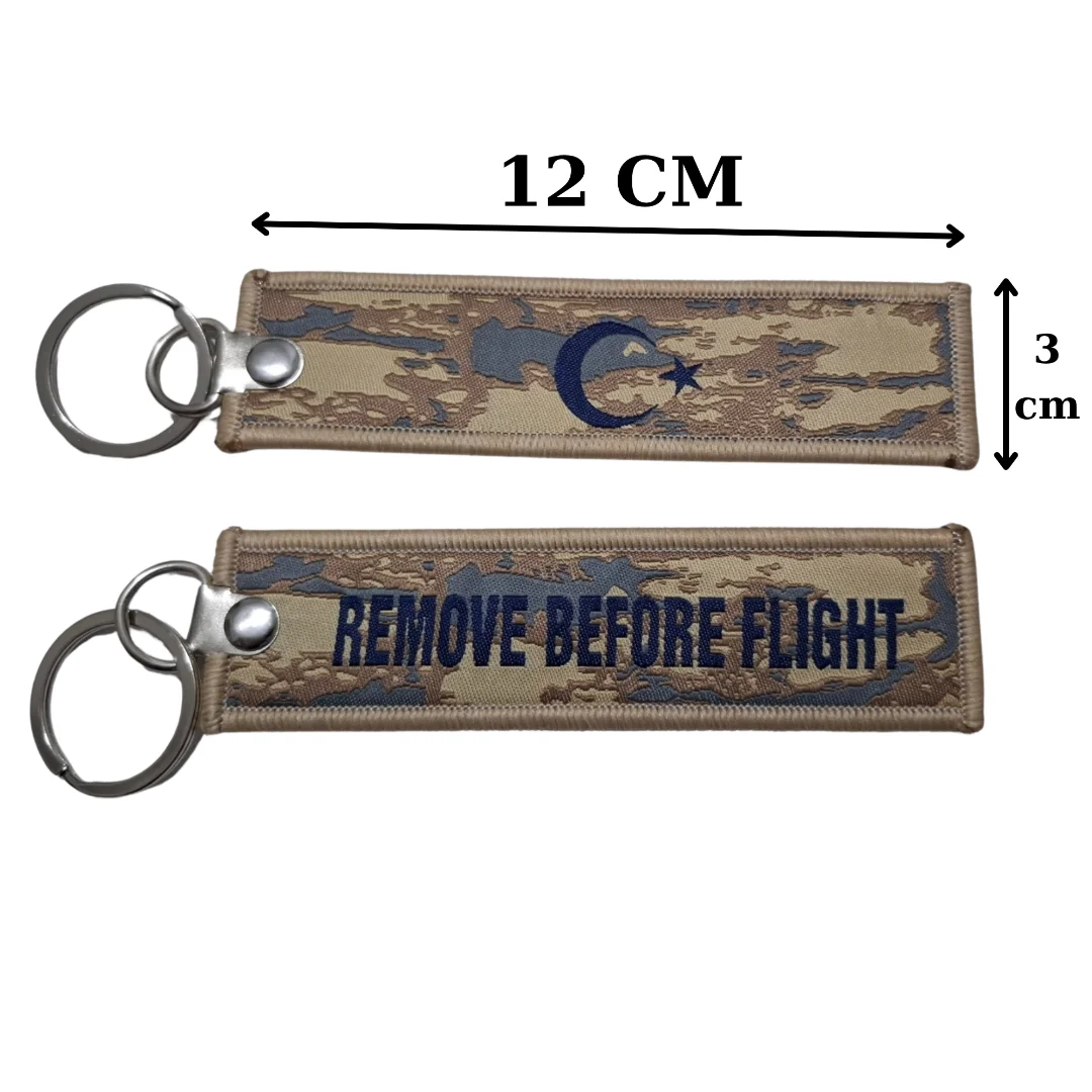 Kamufulaj Remove Before Flight' Bez Anahtarlık 