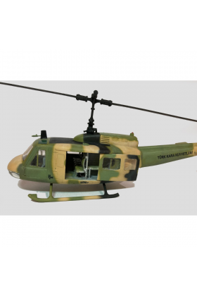 Türk Kara Kuvvetleri UH1 kamuflaj Boyalı Helikopter 1\72 Ölçek Model
