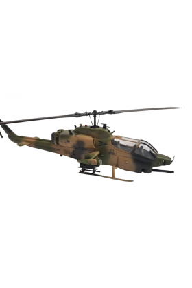 Türk Kara Kuvvetleri AH 1W Super Cobra kamuflaj Askeri Helikopter 1:72 Model