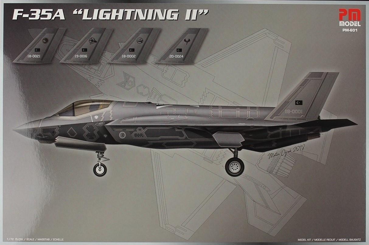 F-35A ( Lightning II ) Savaş Uçağı, Plastik Model kiti PM Model 601 1/72 Ölçek