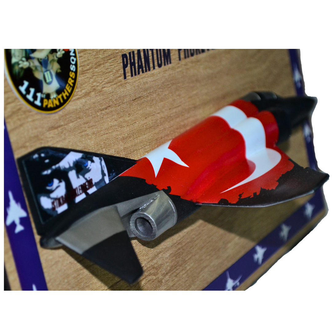 F-4 Phantom 1/48 Yarım Duvar Dekorasyonu | Kişiselleştirilebilir
