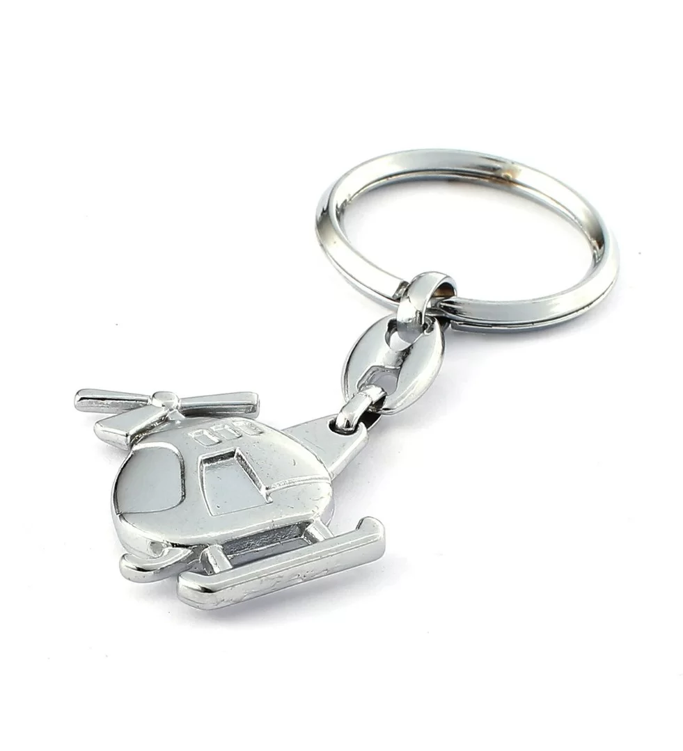 Helikopter Metal Anahtarlık