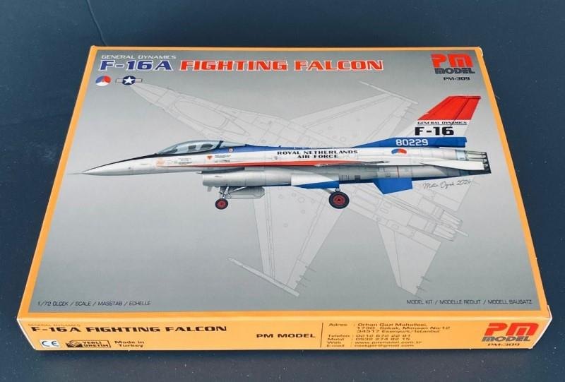 F-16A Fighting Falcon – 1/72 Ölçek Hollanda Kraliyet Hava Kuvvetleri Model KitiPM-309