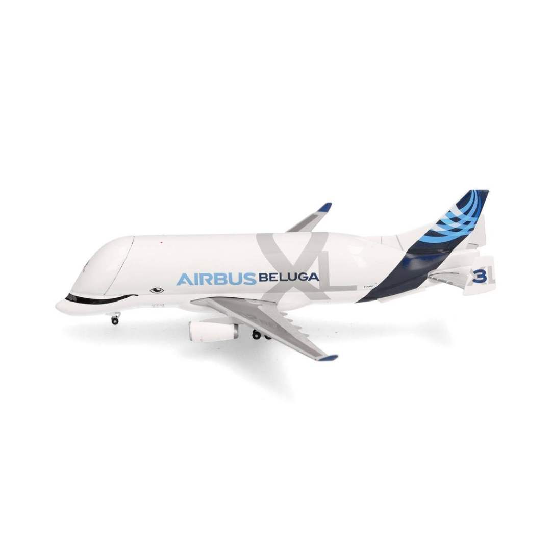 Herpa 534284-003 1/500 Ölçek, Airbus Industries A330-743L, BelugaXL - XL - F-GXLI, Metal, Sergilemeye Hazır Model Nakliye Uça