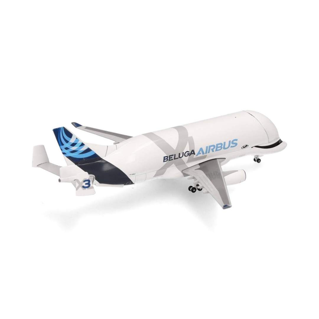 Herpa 534284-003 1/500 Ölçek, Airbus Industries A330-743L, BelugaXL - XL - F-GXLI, Metal, Sergilemeye Hazır Model Nakliye Uça