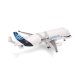 Herpa 534284-003 1/500 Ölçek, Airbus Industries A330-743L, BelugaXL - XL - F-GXLI, Metal, Sergilemeye Hazır Model Nakliye Uça