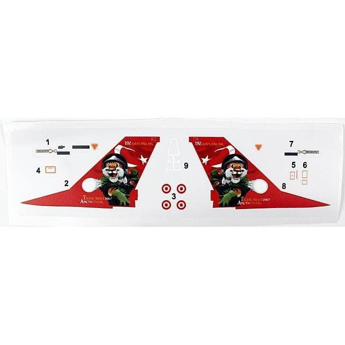 1/72 Ölçek, F-16C Savaşan Şahin (Tigermeet 2007) Savaş Uçağı, Kolay Maket Plastik Model Kiti