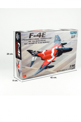 1/48 Ölçek, F-4E Phantom II, Terminatör, 50.Yıl Kutlaması, Plastik Model Kiti