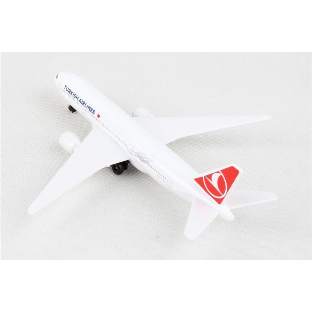 Daron 86RT-5404 Turkish Airlines Boeing B787, 12,5 cm. Metal Gövde, Plastik Kanatlar, Sergilemeye Hazır Model Yolcu Uçağ