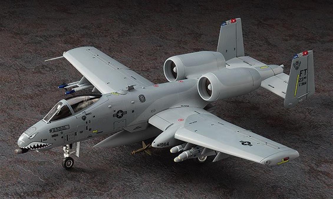 Hasegawa E43 1573 1/72 Ölçek, A-10C Thunderbolt II, Savaş Uçağı Plastik Model Kiti