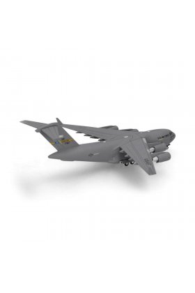 Herpa 537964 1/500 Ölçek, Amerikan Hava Kuvvetleri Boeing C-17A Globemaster III, 437.Hava İkmal Kanadı, Metal, Sergilemeye Hazır