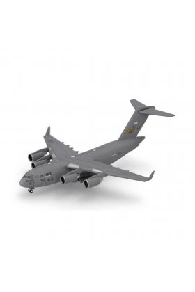 Herpa 537964 1/500 Ölçek, Amerikan Hava Kuvvetleri Boeing C-17A Globemaster III, 437.Hava İkmal Kanadı, Metal, Sergilemeye Hazır