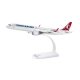 Herpa 612210 1/200 Ölçek, THY Airbus A321 neo, Snapfit, Sergilemeye Hazır Model Yolcu Uçağı
