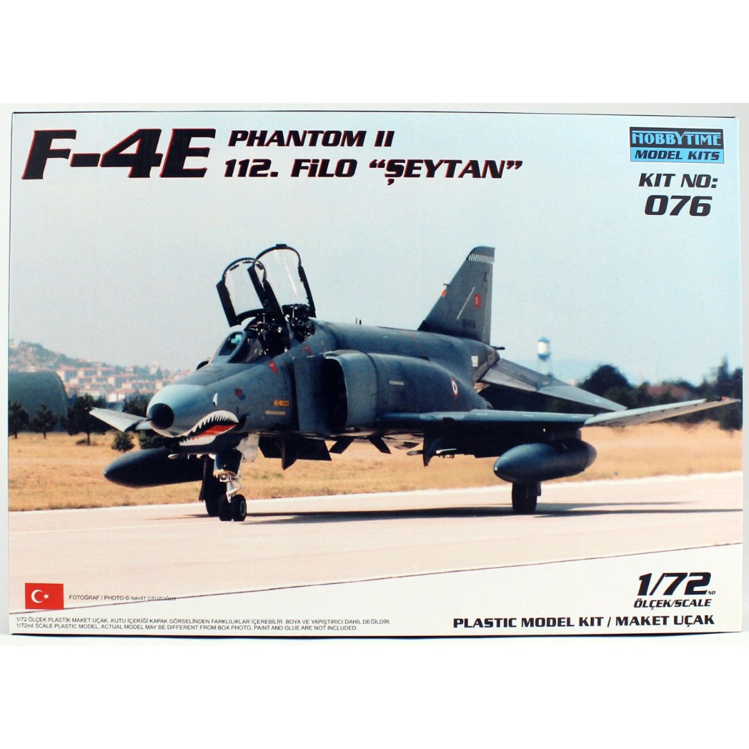 1/72 Ölçek, F-4E Phantom II, 112.Filo Şeytan, Plastik Model Kiti